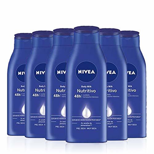 Social NIVEA Body Milk Nutritivo en pack de 6