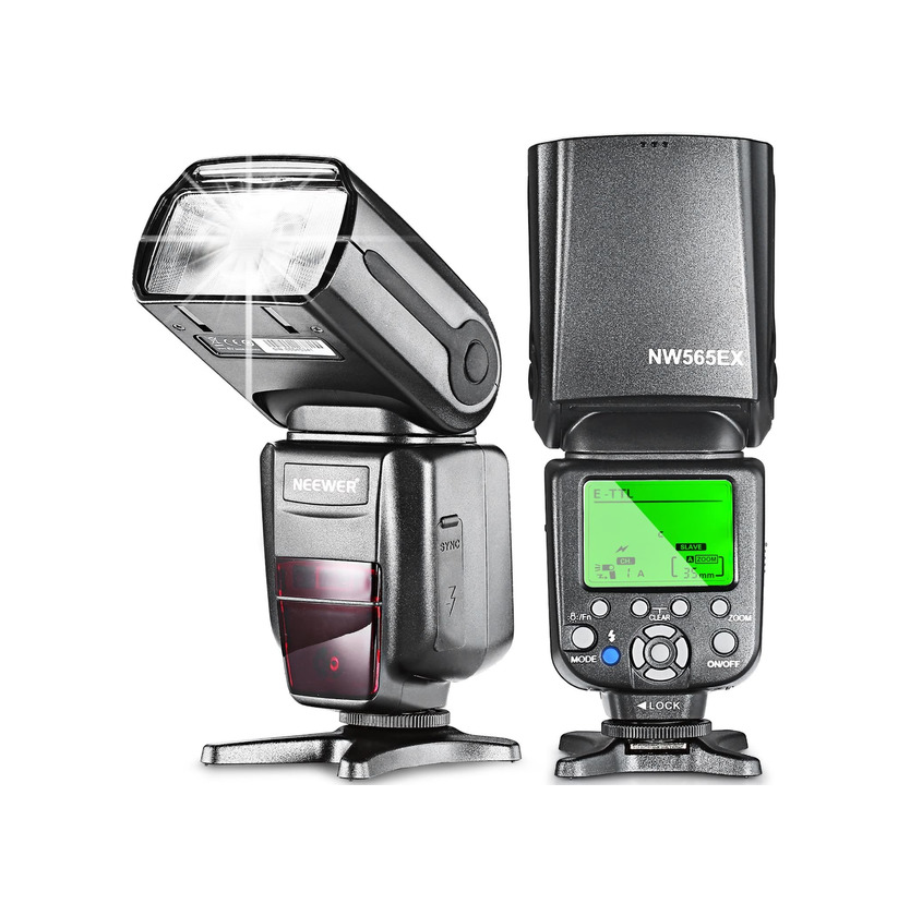 Electronic Neewer NW565EX E-TTL Flash Esclavo Speedlite para Canon 7D Mark II