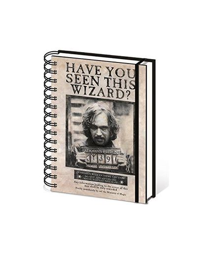 Pyramid International A5 Harry Potter"Wanted Sirius" portátil – negro