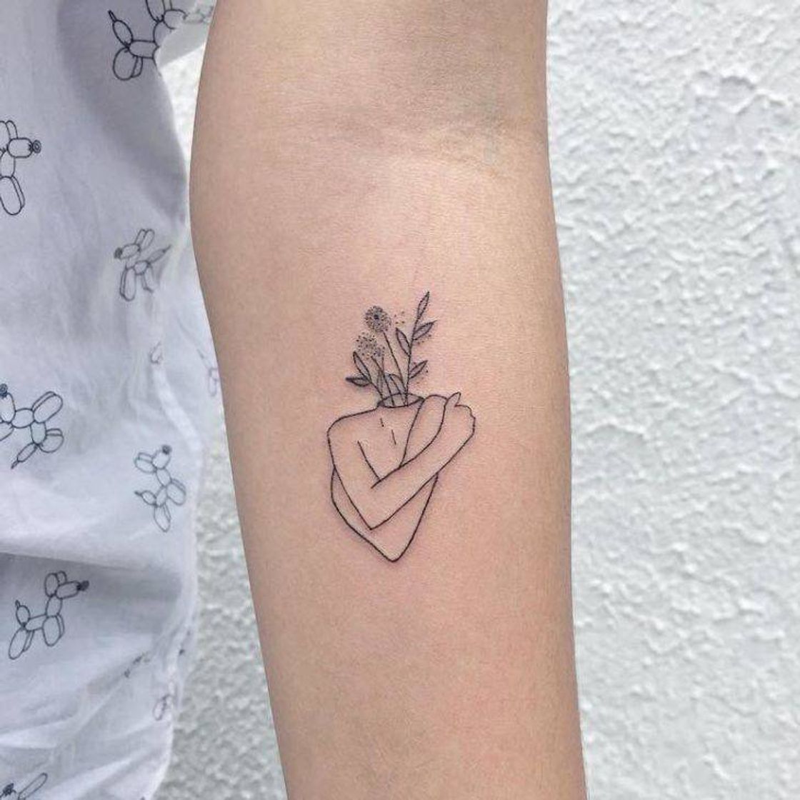 Moda Tatuagem amor próprio