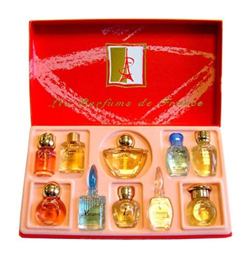 Charrier Parfums Luxe Top Ten – Estuche de 10 agua de Printemps Miniatures total 53