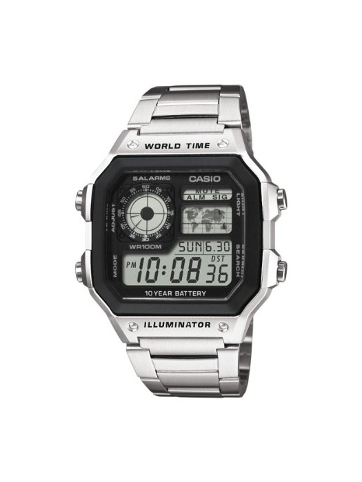Social Casio Reloj de Pulsera AE-1200WHD-1AVEF
