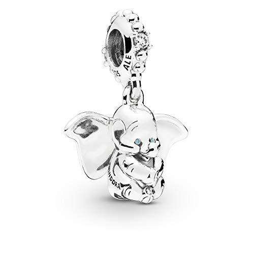 Social Pandora Mujer Plata fina 925 plata redonda Clear Cubic Zirconia