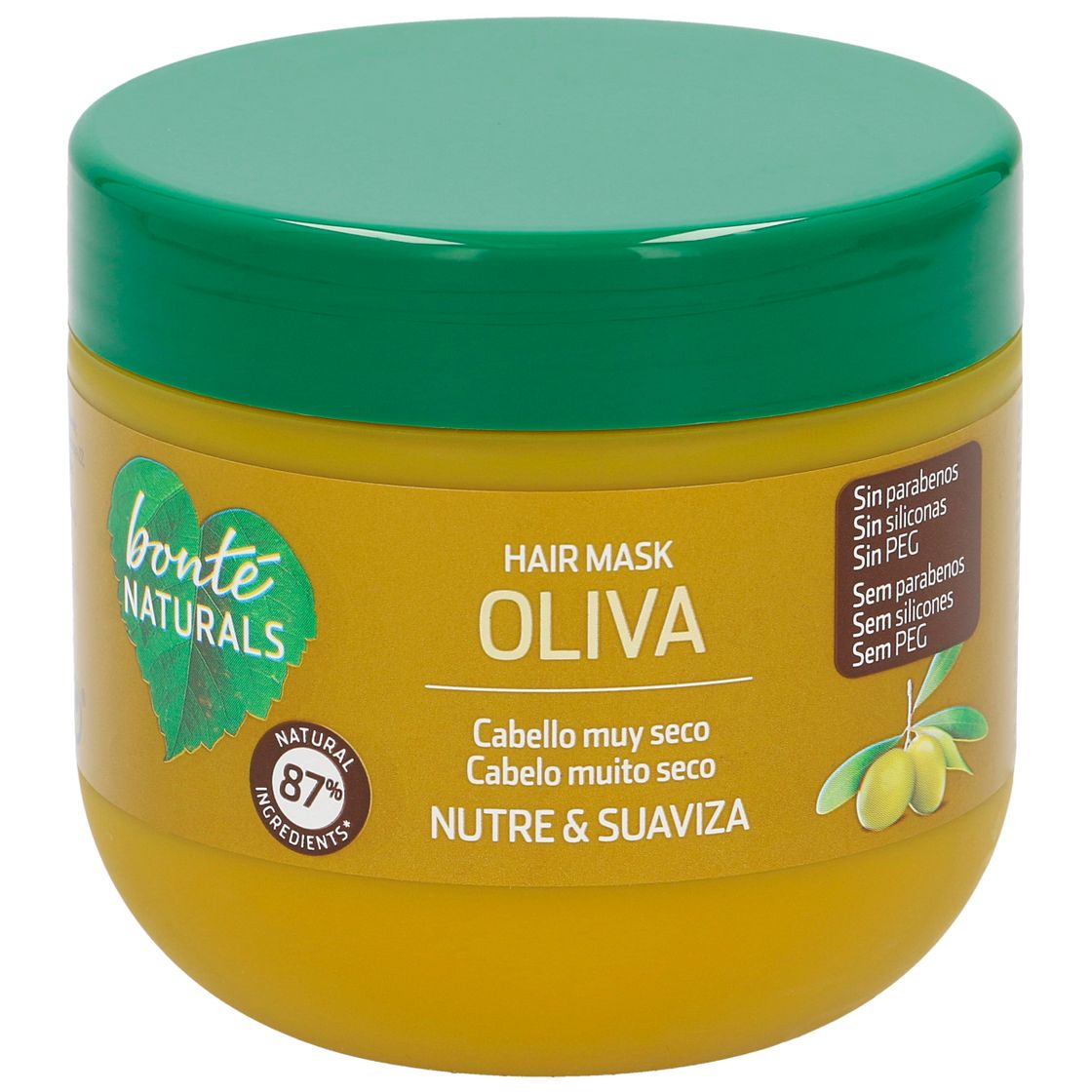 Product BONTE mascarilla capilar oliva nutritiva tarro 300 ml