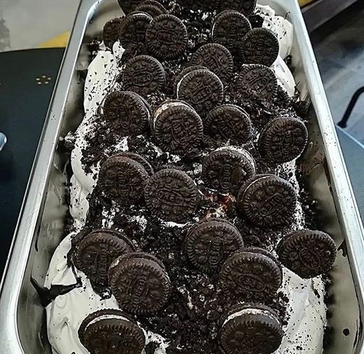 helado de oreo