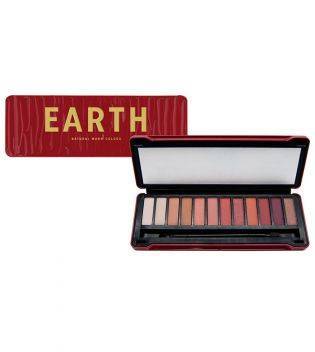 Moda Paleta de sombras idc color Earth