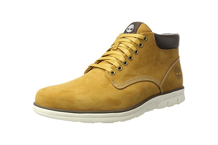 Social Timberland Bradstreet Chukka Leather, Botas Hombre, Amarillo