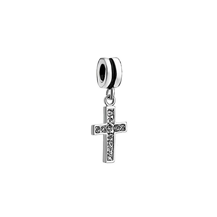 Producto korliya Cruz Charm Dangle cuentas para pulsera