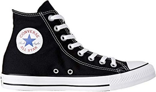 Converse Chuck Taylor All Star Hi, Zapatillas Altas Unisex adulto, Negro