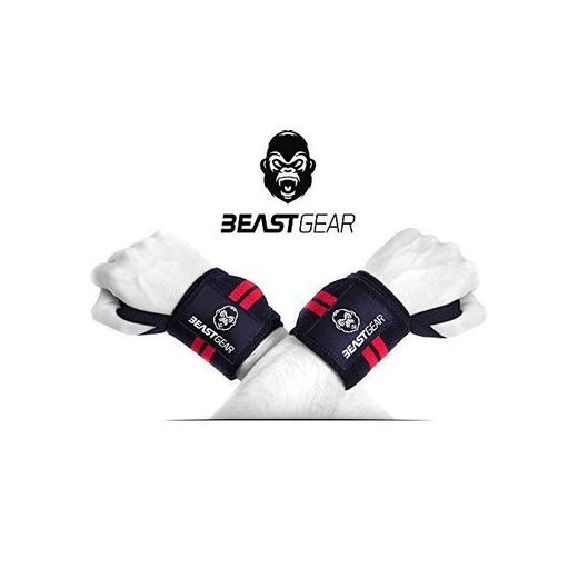 Muñequeras Deportivas Beast Gear - Muñequeras Resistentes para Levantar de Pesas