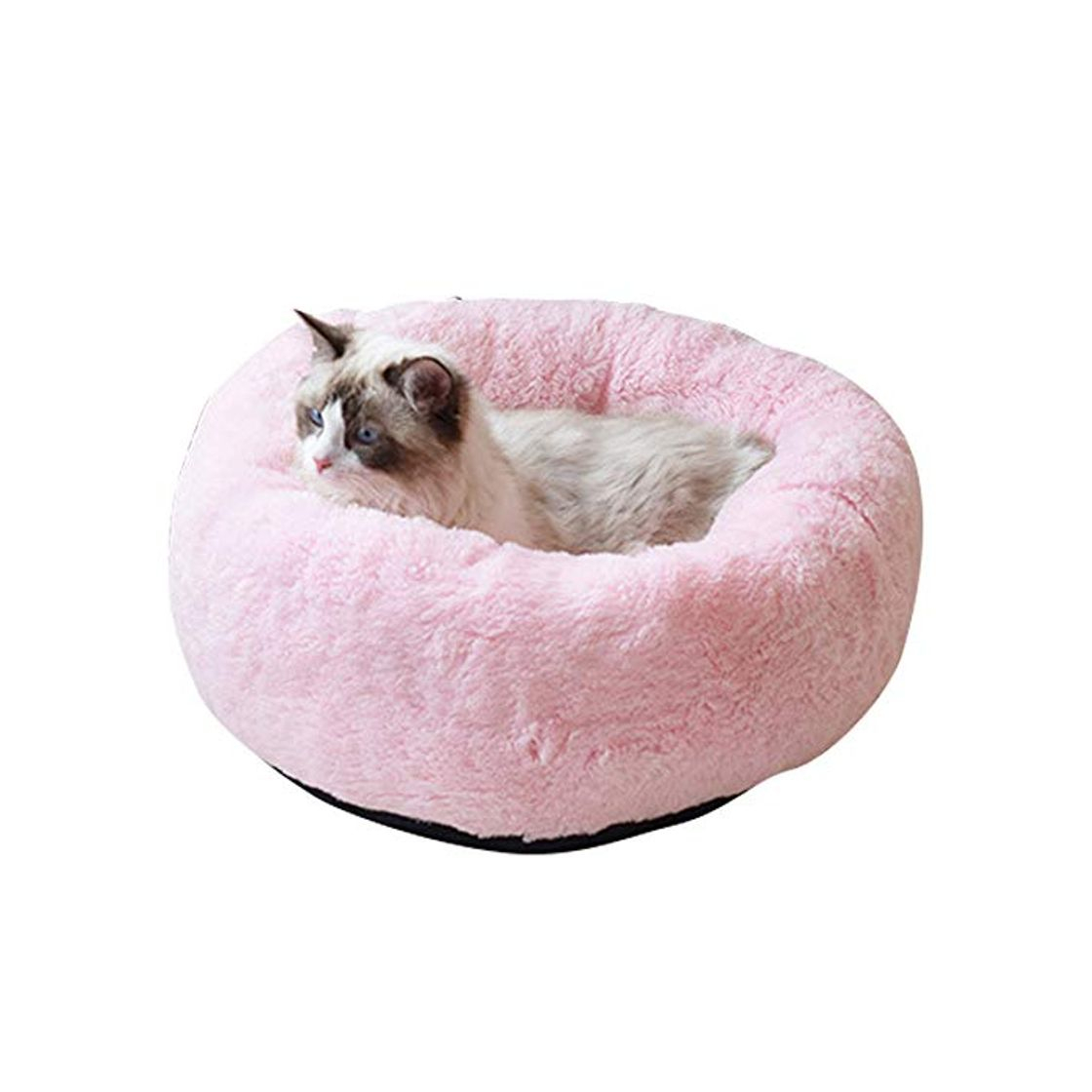 Social BVAGSS Cama para Mascotas Relajante Cama Redonda Nido Cálido para Gatos y