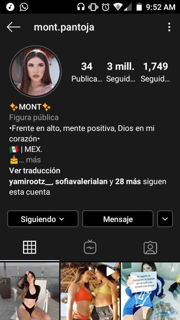 Moda Cuenta de Instagram