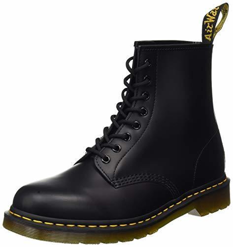 Moda Dr. Martens 1460, Botas Unisex, Negro (Mate)