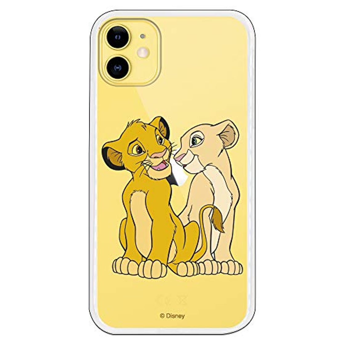 Place Funda para iPhone 11 Oficial de El Rey León Simba y Nala