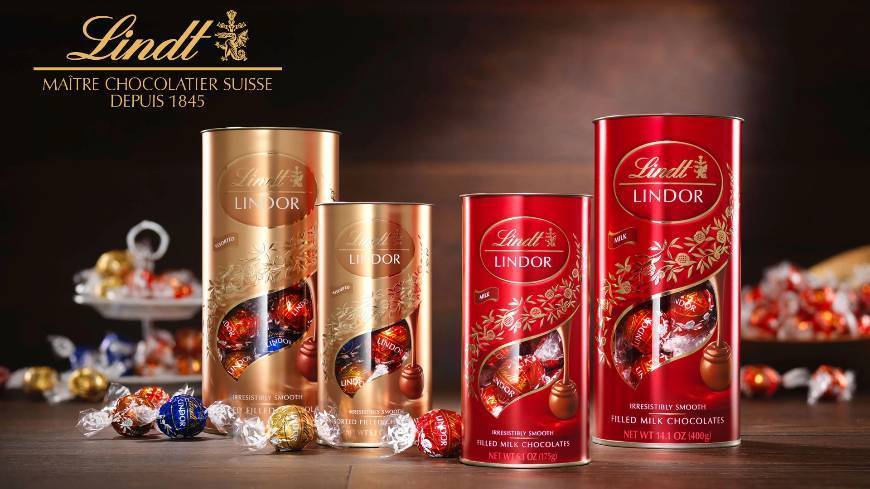 Social Lindt Lindor Bombones de Chocolate con Leche - Aprox. 26-27 bombones