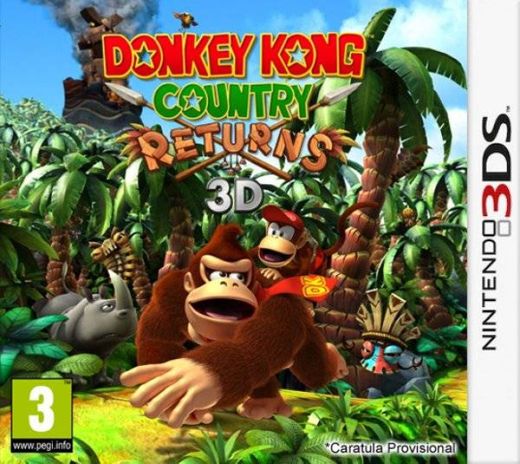 Donkey kong country returns 3ds