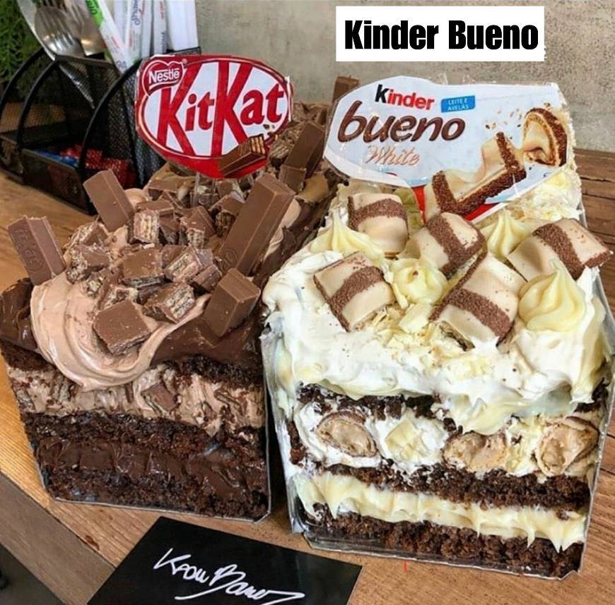 Moda Tarta de Kinder, Tarta de Kit Kat