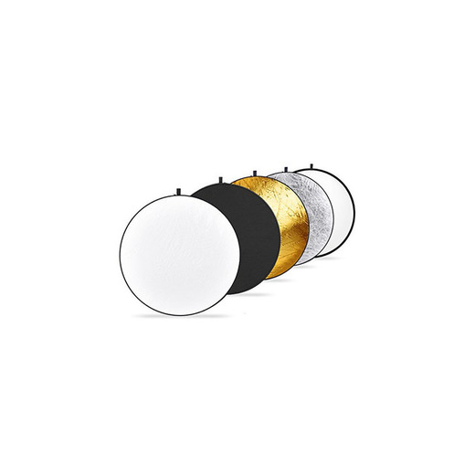 Neewer 110CM 43-Inch 5 en1 - Reflector de luz plegable de discos