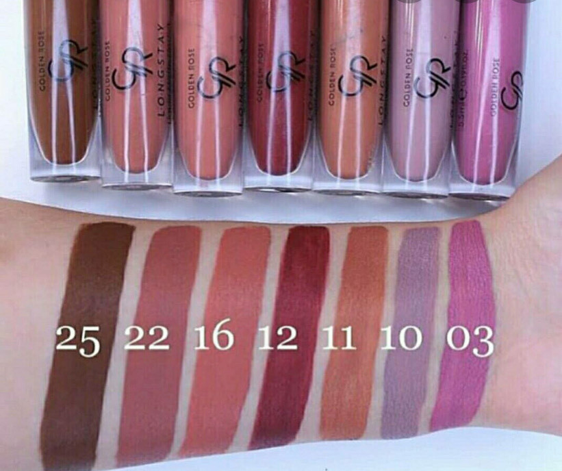 Product GOLDEN ROSE Longstay Liquid Matte Lipstick