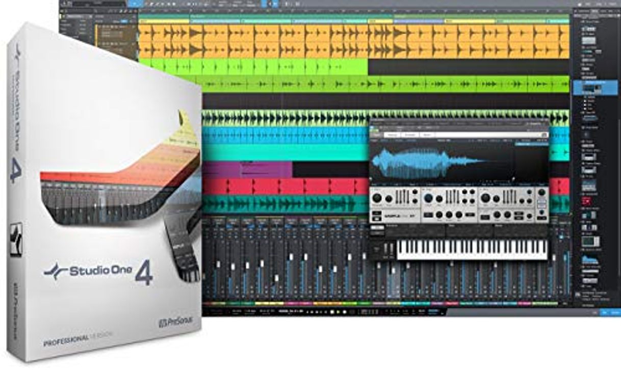 Electrónica Presonus Studio One 4 Professional/Boxed -Channel Multitrack Recording Software