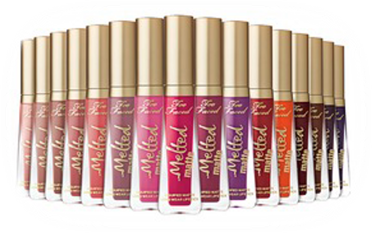 Social Too Faced- Barra de labios líquida mate melted matte