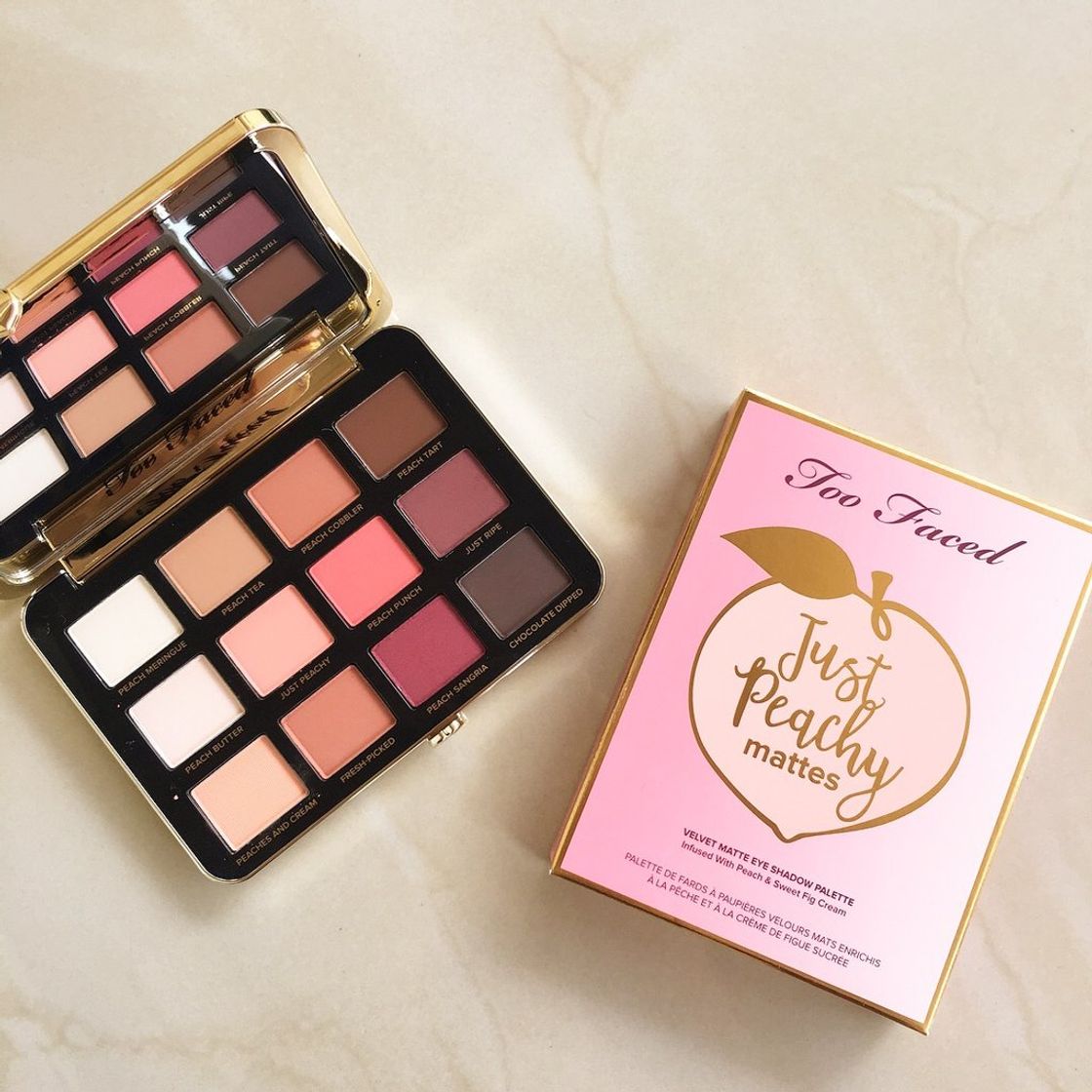 Social Too Faced Just Peachy Mattes Eye Shadow Palette
