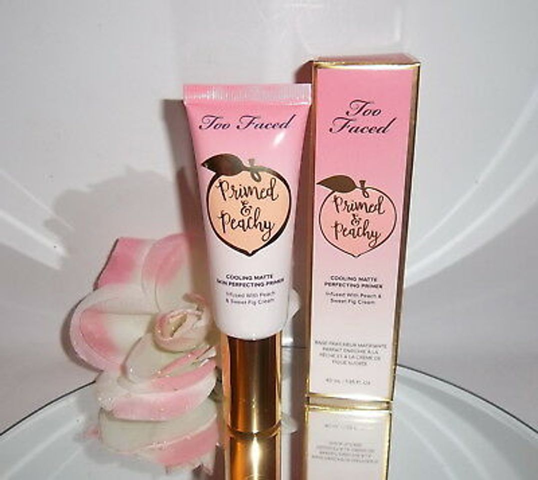 Social TOO FACED Primed & Peachy Cooling Matte Perfecting Primer