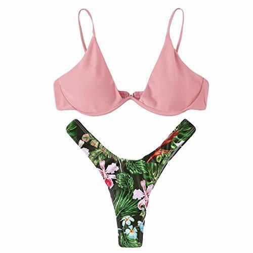 Sylar Bikinis Mujer 2019 Push Up Bañadores Mujer Reductores con Aros Traje