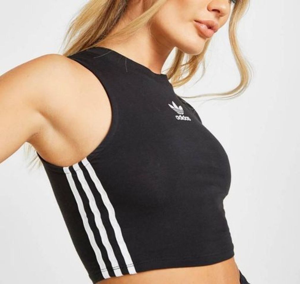 Social Adidas Originals Top 3-Stripes Crop