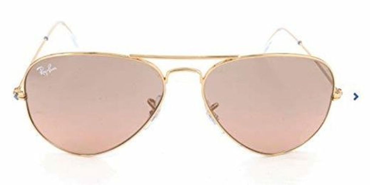 Fashion Ray-Ban Aviator Large Metal, Gafas de Sol Unisex Adulto, Transparente