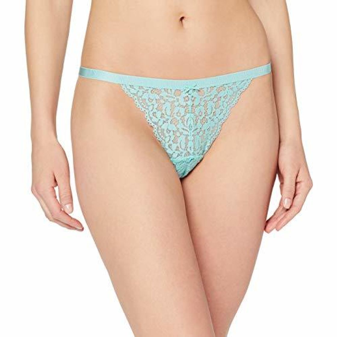 Fashion Women's Secret Smf Guipure Turq BBT Braguita brasileña, Verde