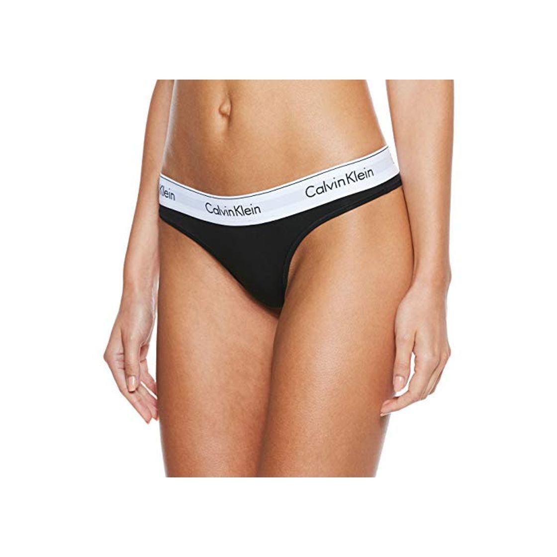 Social Calvin Klein Underwear, Braguitas para Mujer, Negro