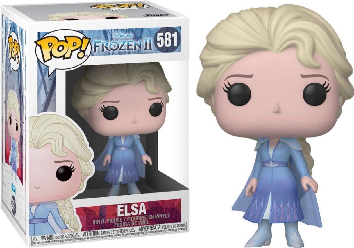 Social Funko- Pop Disney: Frozen 2-Elsa Figura Coleccionable, Multicolor