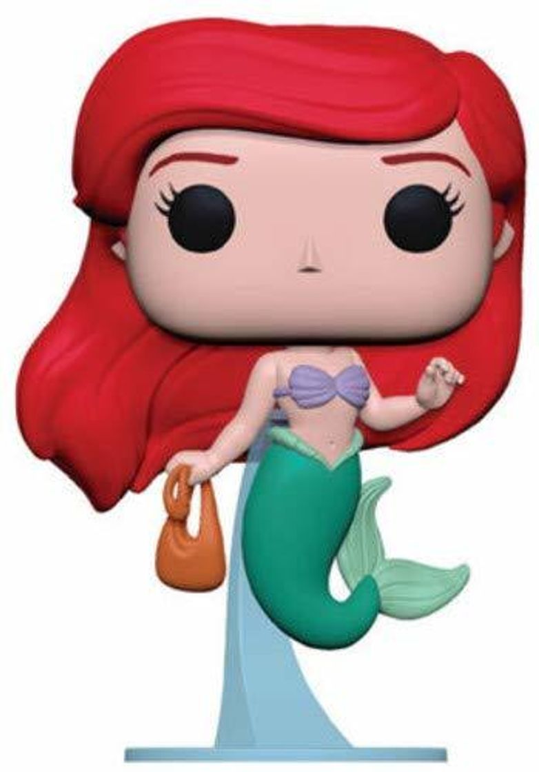 Social Funko- Pop Figura de Vinilo: Disney: Little Mermaid-Ariel w/Bag Coleccionable,