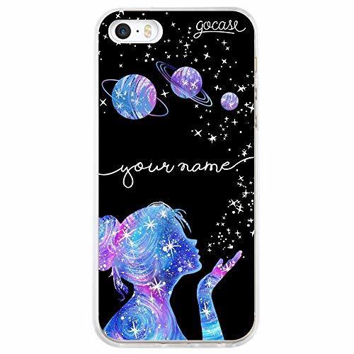 Social Gocase Stardust Negro Escrito a Mano
