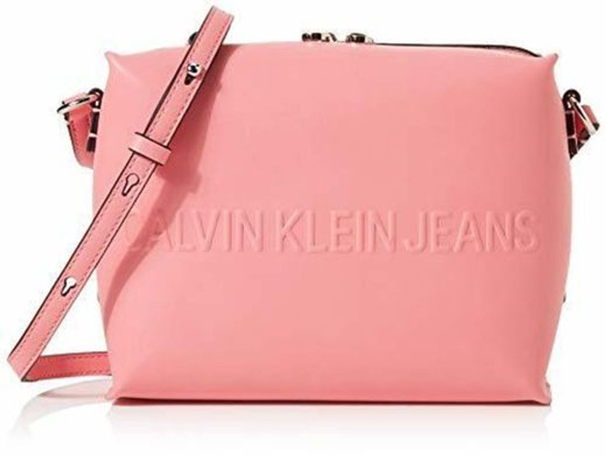 Social Calvin Klein - Box Camera Bag, Bolsas para portátil Mujer, Rosa