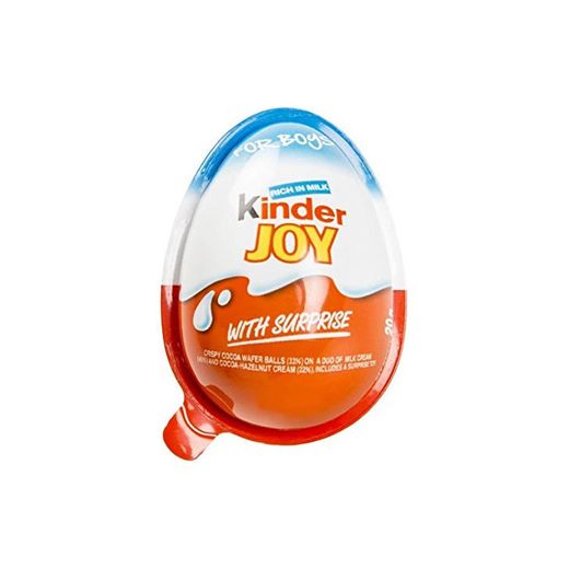 (6 Eggs) Surprise Chocolate JOY for BOY by Kinder