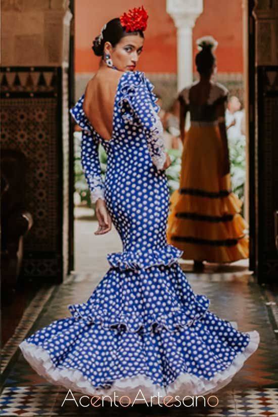 Moda Vestido de flamenca de lunares