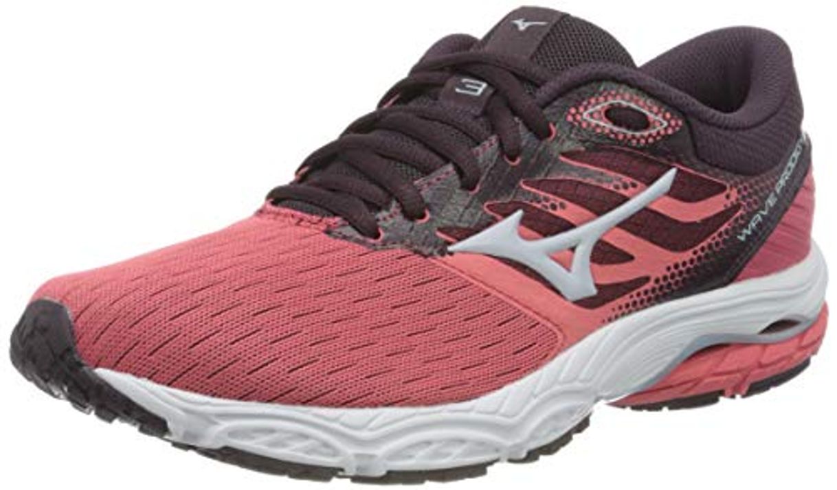 Social Mizuno Wave Prodigy 3, Zapatillas para Correr Mujer, Ccoral