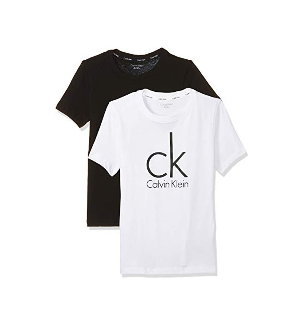 Social Calvin Klein Modern Tee Camiseta, Negro