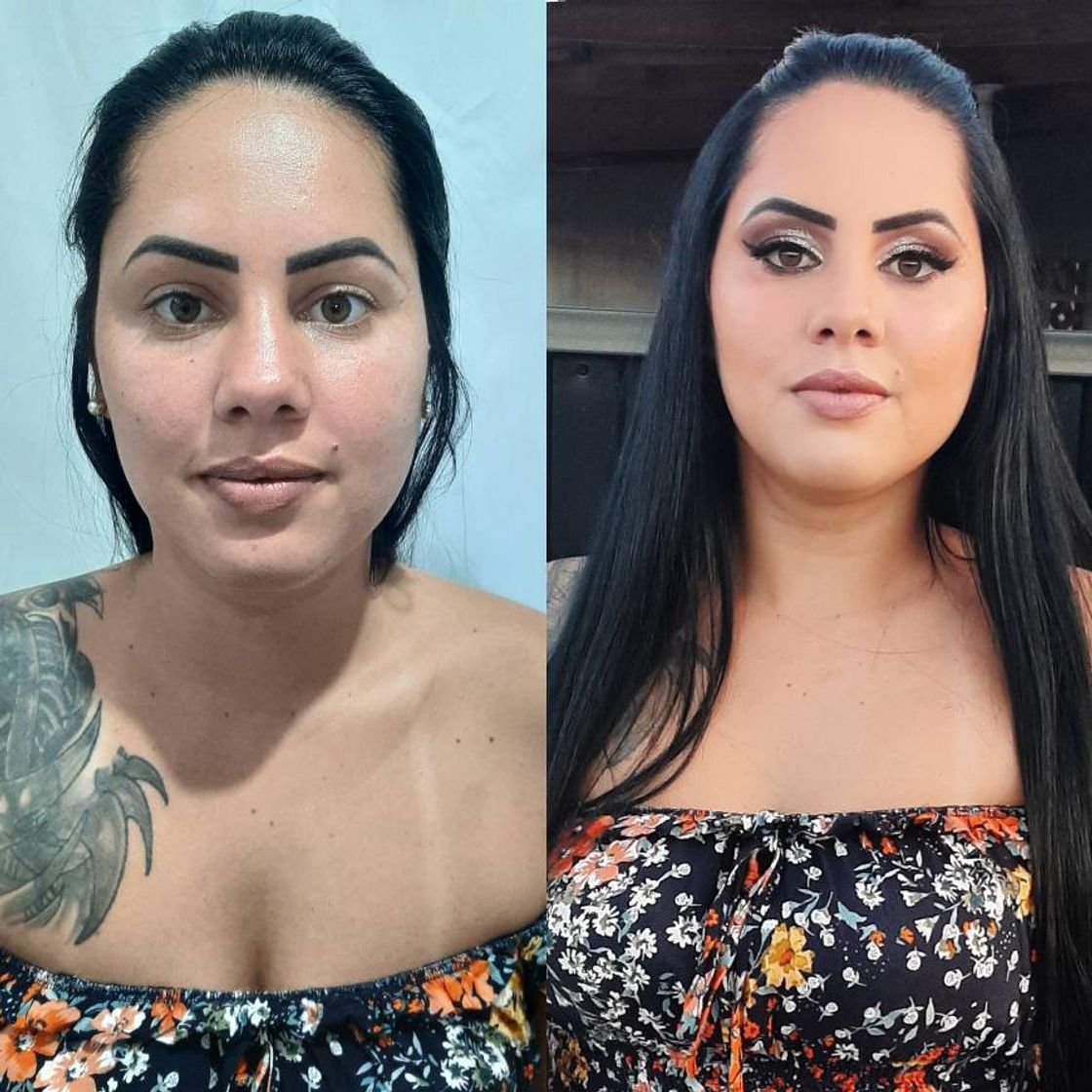 Moda Antes e depois 😱