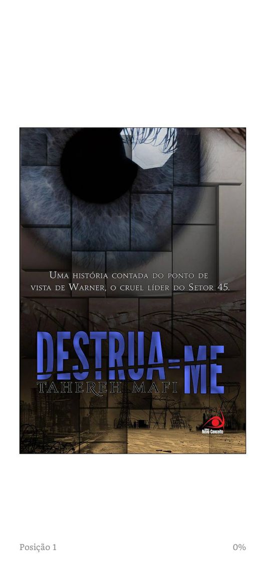 Libro Destrua-me Tahereh Mafi 