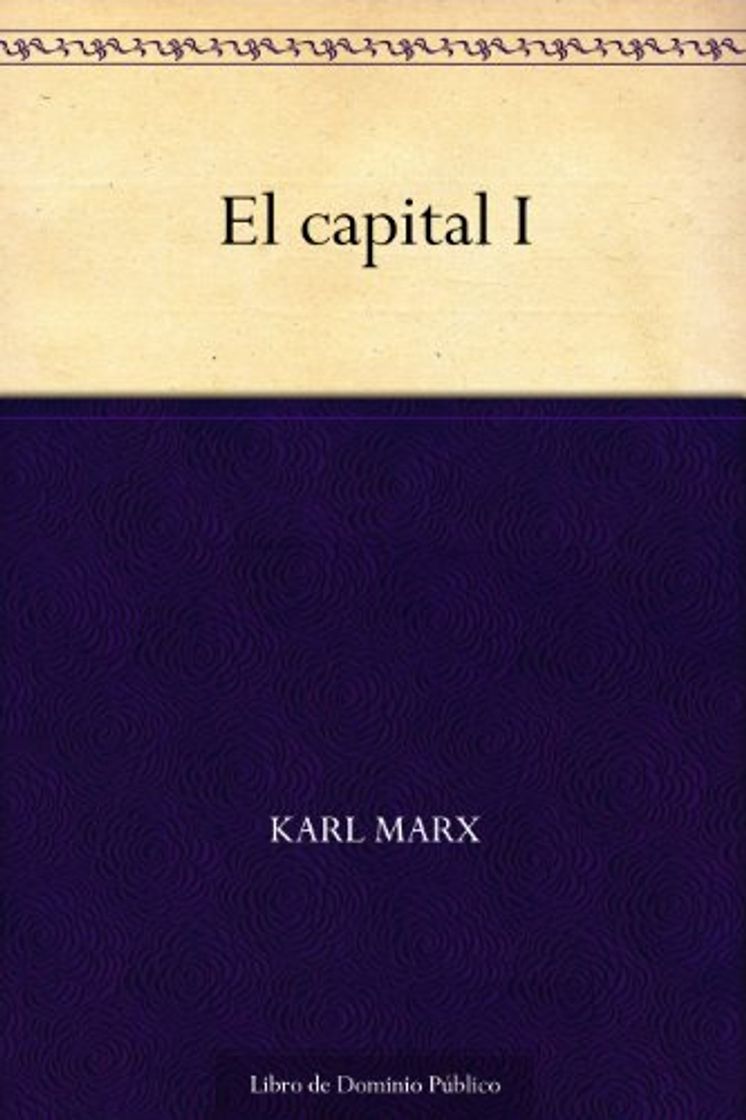 Libro El capital I