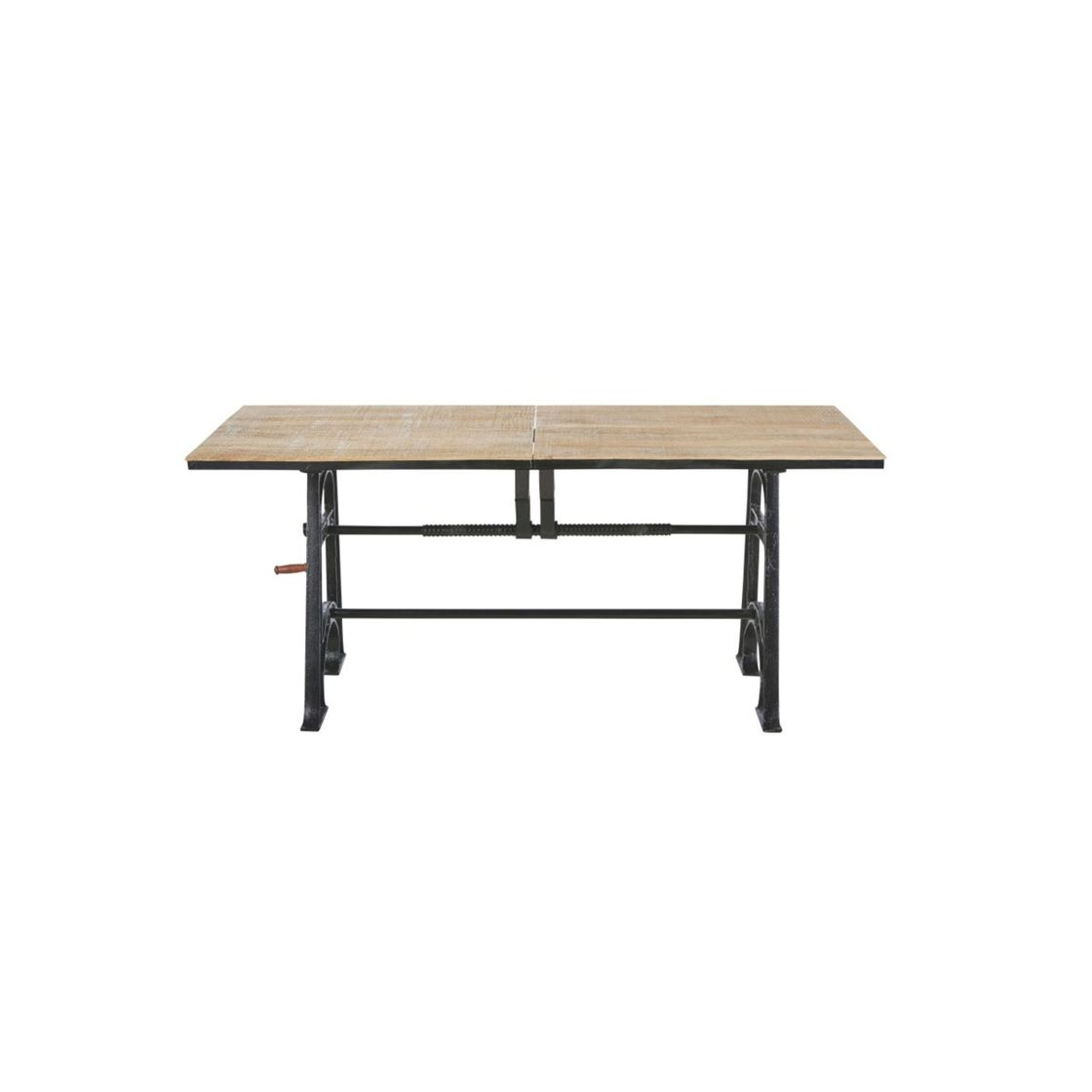 Productos Mesa de comedor industrial extensible de 8 a 10 MANIVELLE