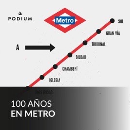 Moda 100 años en metro (Madrid)