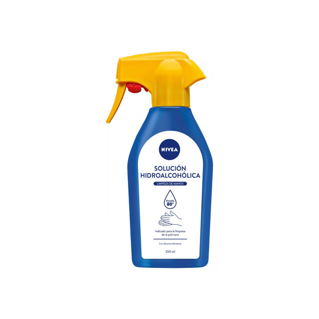 Producto Solución Hidroalcohólica limpieza de manos en spray NIVEA