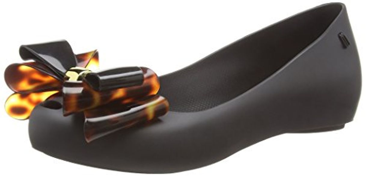 Social Melissa Ultragirl Triple Bow, Zapatos con Tacón Mujer, Negro
