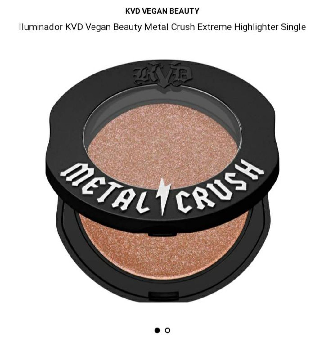 Moda Iluminador KVD Vegan Beauty Metal Crush Extreme Highlighter ...