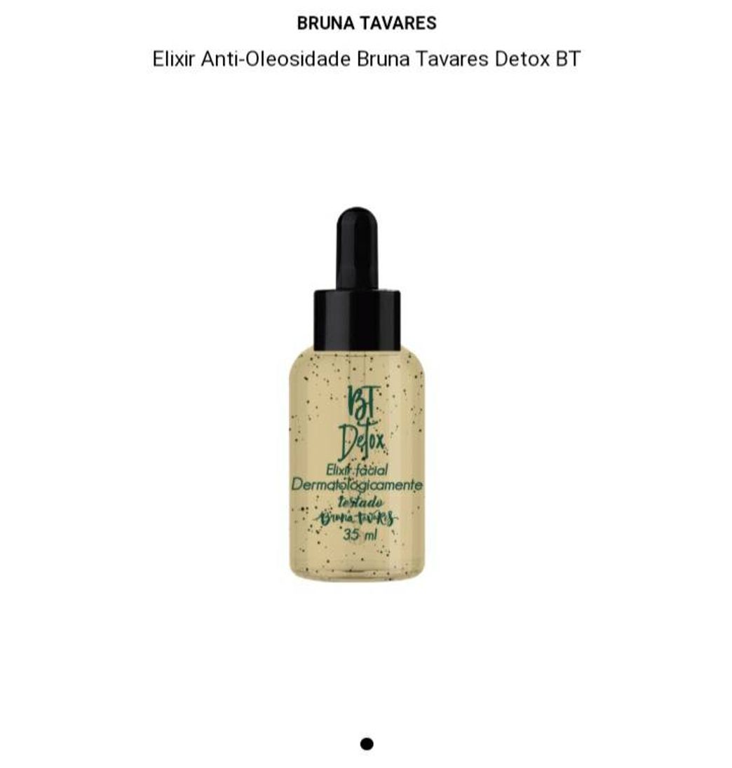 Moda Elixir Anti-Oleosidade Bruna Tavares Detox BT | Sephora