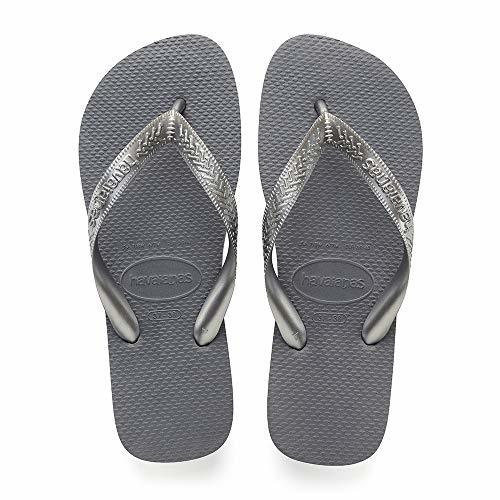 Product Havaianas Top Tiras, Chanclas para Mujer, Plateado